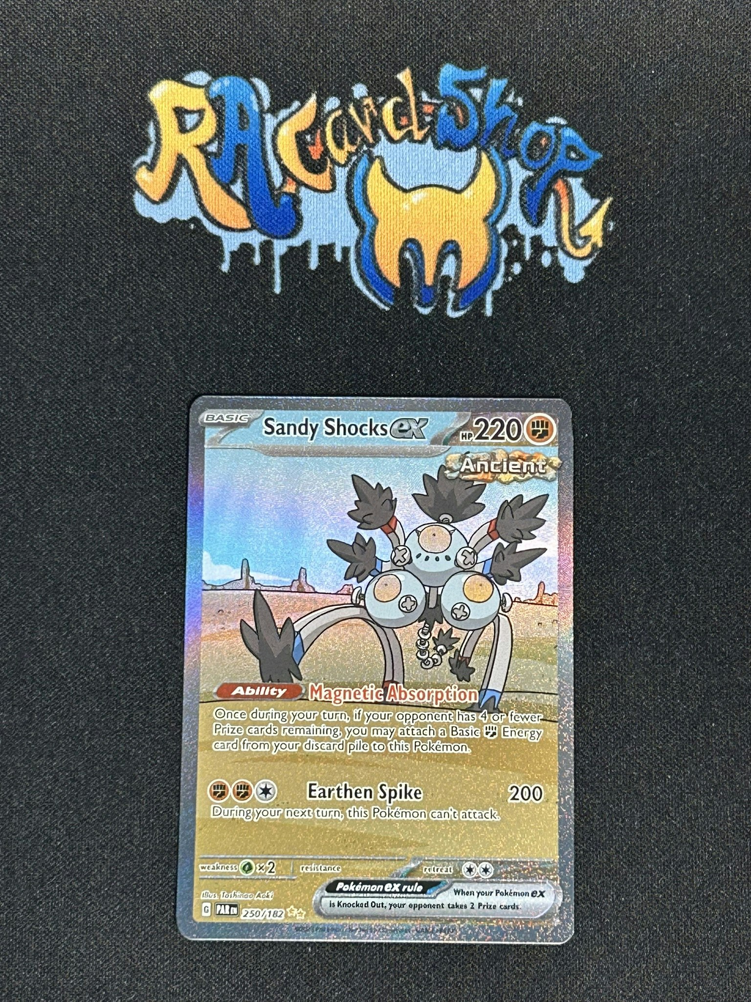 Sandy Shocks EX Special Illustration Rare 250/182 Paradox Rift Pokemon