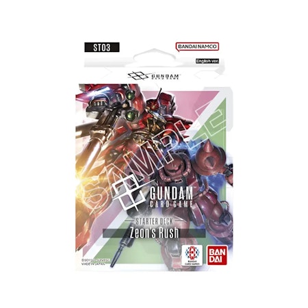 Gundam Zeons Rush Starter Deck ST03