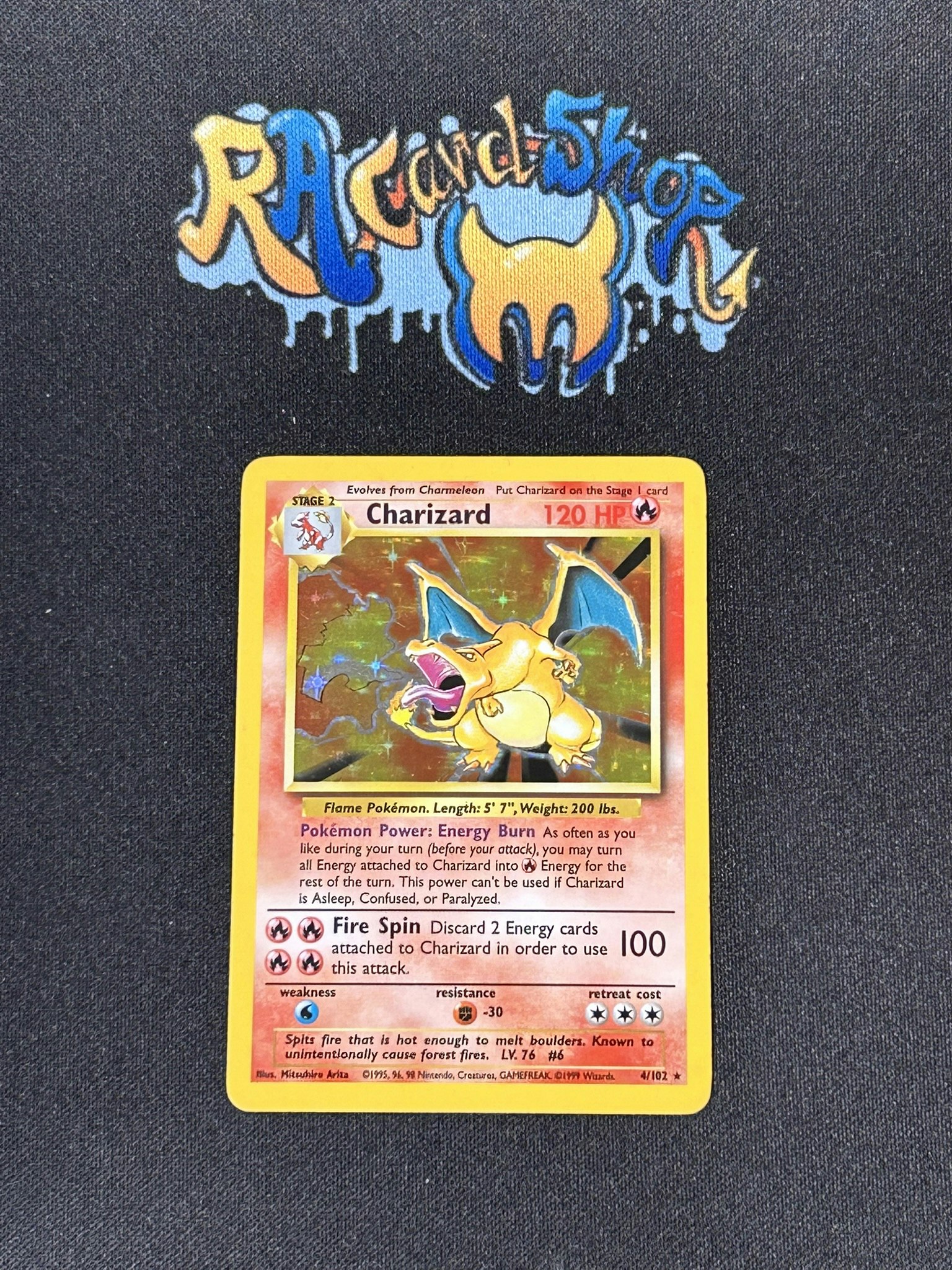 Charizard Holo Rare 4/102 Base Set Pokemon