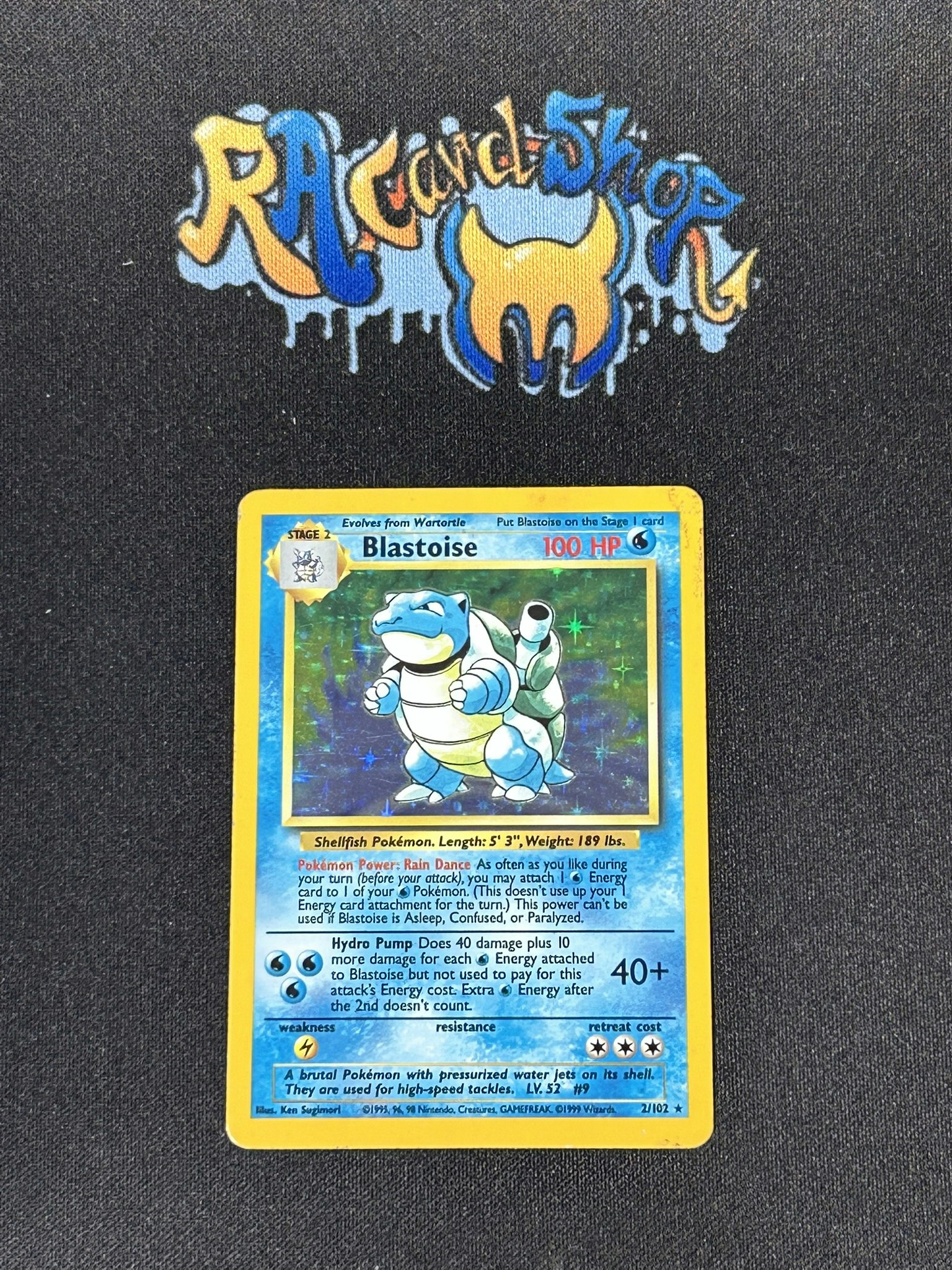 Blastoise Holo Rare 2/102 Base Set Pokemon