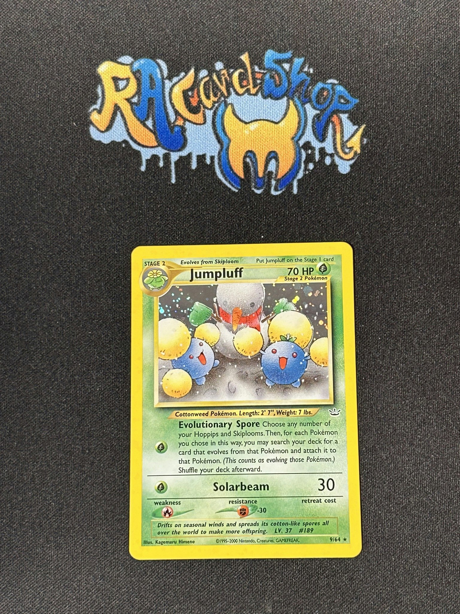 Jumpluff Holo Rare 9/64 Neo Revelation Pokemon