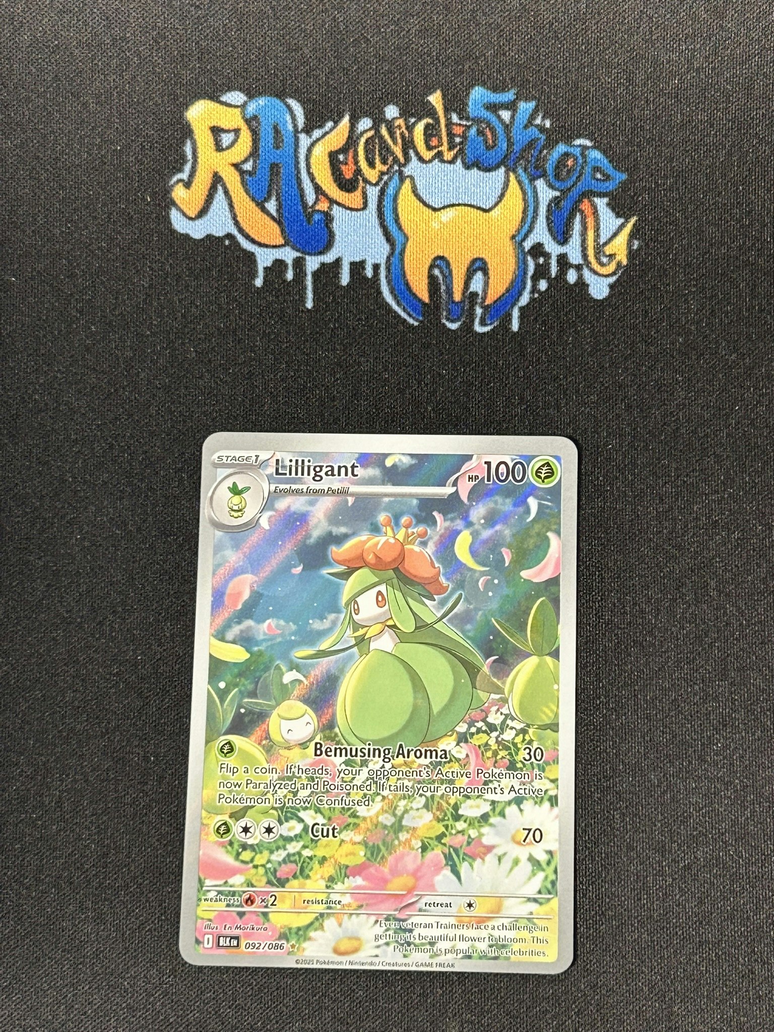 Lilligant Illustration Rare 092/086 Black Bolt Pokemon