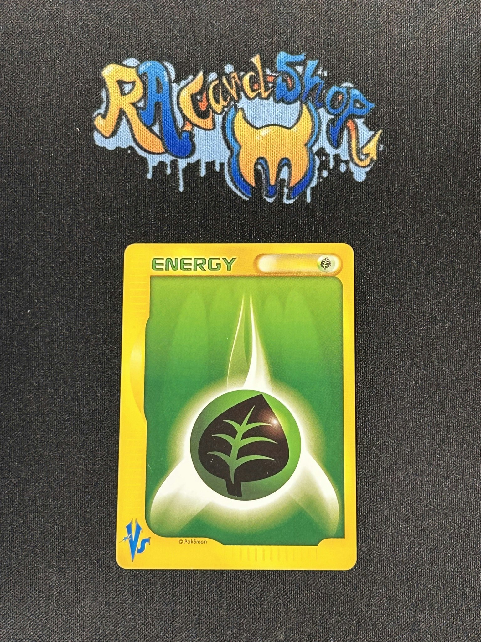 Grass Energy Pokemon Card VS Pokemon