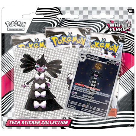 White Flare Tech Sticker Collection Pokemon