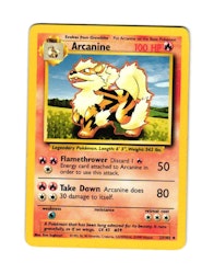 Arcanine Uncommon 23/102 Base Set Pokemon TCG