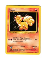 Vulpix Common 68/102 Base Set Pokemon TCG