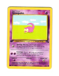Slowpoke Common 55/62 Fossil 1st Edition Pokemon
