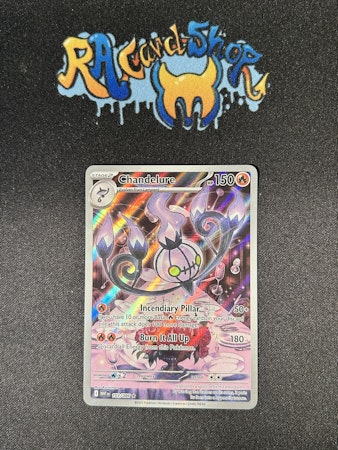 Chandelure Illustration Rare 103/086 White Flare Pokemon