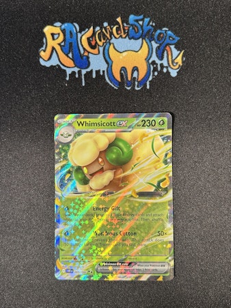 Whimsicott ex Double Rare 005/086 White Flare Pokemon