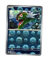 Basculin Reverse Holo Common PokeBall 024/086 White Flare Pokemon