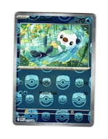 Oshawott Reverse Holo Common Master Ball 021/086 White Flare Pokemon