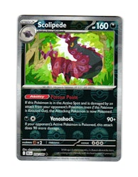 Scolipede Reverse Holo PokeBall Uncommon 056/086 Black Bolt Pokemon