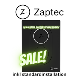 SUPERDEAL på Zaptec Go laddbox inkl 11kW basicinstallation