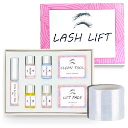 LashLift permanent kit med plastic wrap