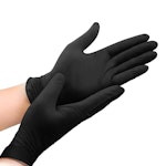 Nitrile gloves black - 50pack