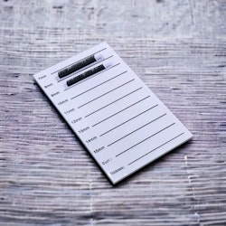 Acrylic lash plate (single)