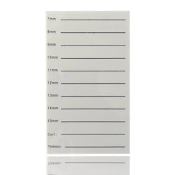 Acrylic lash plate (single)