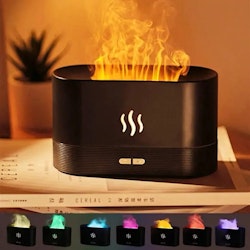 Luftfuktare Mini Flame Mist USB