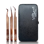 LUXURY - Tweezers kit with magnetic case