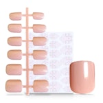 Lösnaglar Press On - Nude Peach