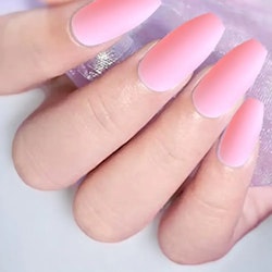 Lösnaglar Press On - Neon Pink
