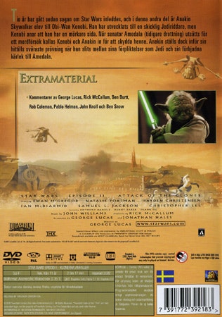 Star Wars I - Det Mörka Hotet (Beg. DVD)
