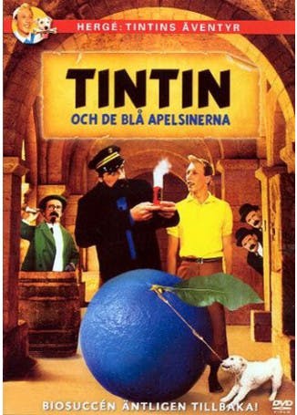 Tintin och de blå apelsinerna (DVD)