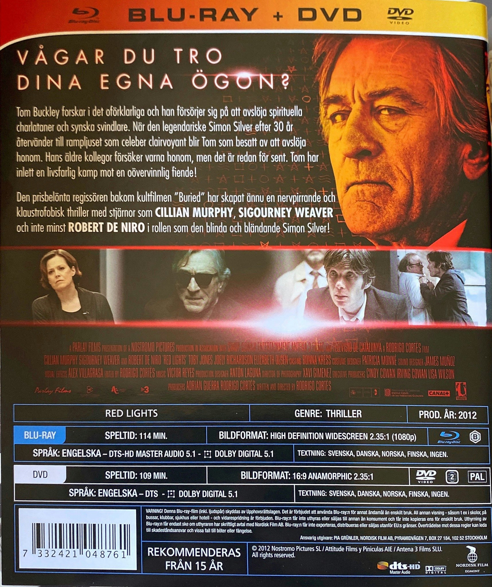 Red Lights (Beg. Blu-Ray+DVD)
