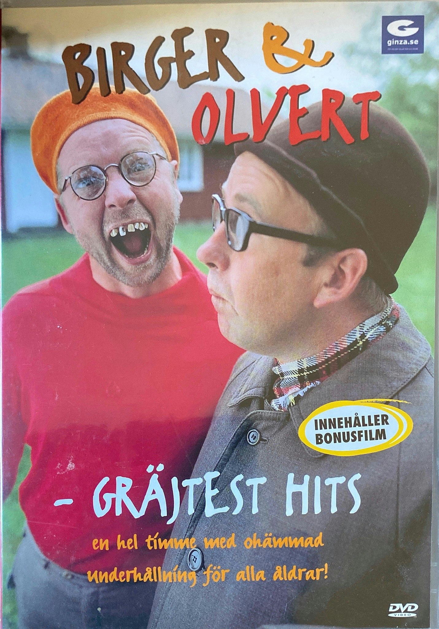 Birger Och Olvert Gräjtest Hits (Beg. DVD Slimcase Promo)