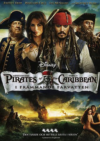 Pirates of the Caribbean - I Främmande Farvatten (DVD)
