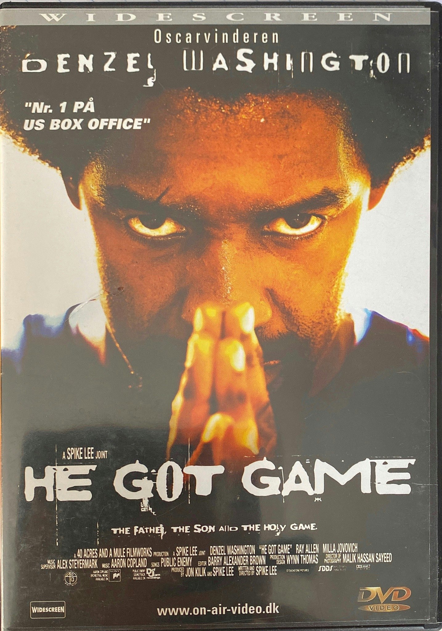 He Got Game (Beg. DVD, Dansk utgåva)
