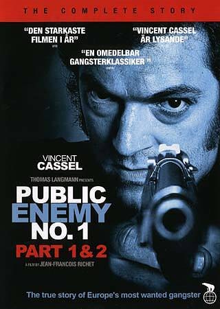 Public Enemy No. 1 - Part 1 & 2 The Complete Story (2 disc DVD)