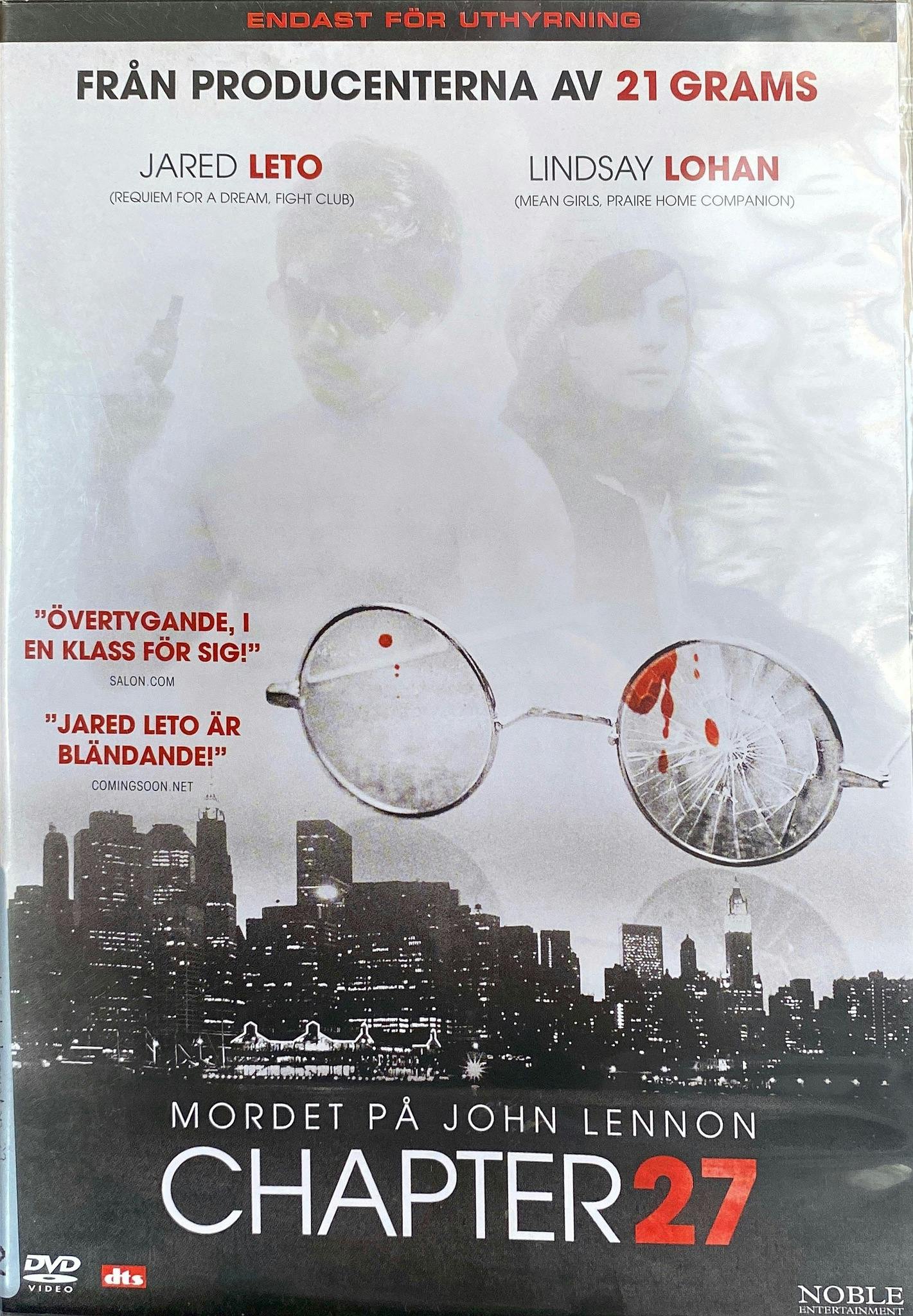 Chapter 27 - Mordet på John Lennon (DVD, ExRental) - PrylTokigt