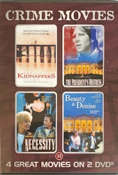 Crime Movies - 4 Filmer (2 disc-DVD)