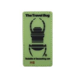 Travel Bug® Glow In The Dark Trackable Patch