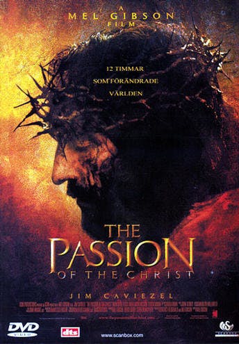 The Passion of the Christ (DVD, Slimcase I plast