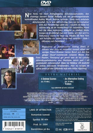 Laws of Attraction (DVD, I plast)