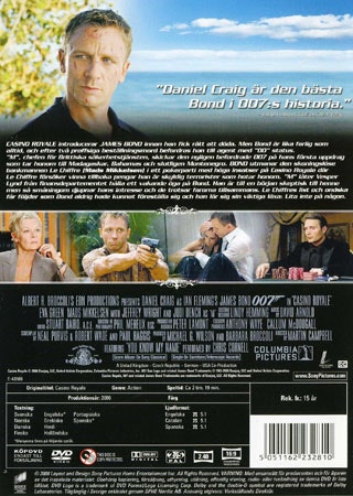 Casino Royale 2006 - James Bond (Beg. DVD)