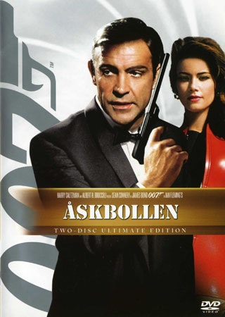 Åskbollen - James Bond (Beg. 2-disc DVD)