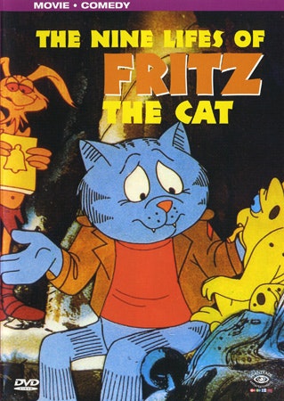 Nine Lifes of Fritz the Cat (DVD, slimcase)