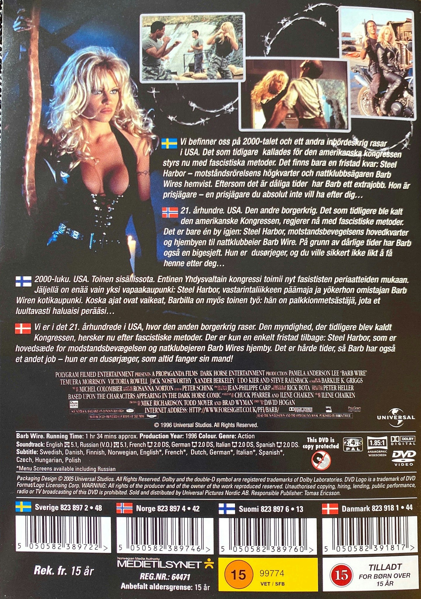 Barb Wire (Beg. DVD)