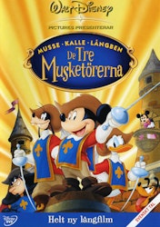 De Tre Musketörerna - Musse, Kalle & Långben (DVD)