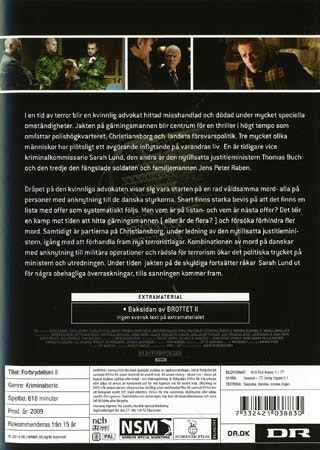 Brottet - Hela den andra säsongen (Box 5-DVD)