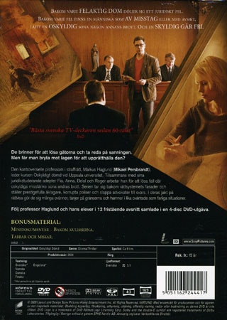 Oskyldigt Dömd - Säsong 1 (Box 4-DVD)