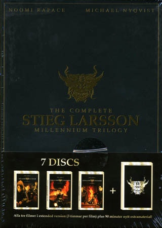 Stieg Larsson Millennium Trilogy - TV-versioner (7-disc, DVD)