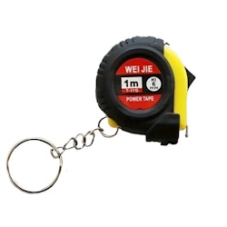 Måttband 1 m Nyckelring