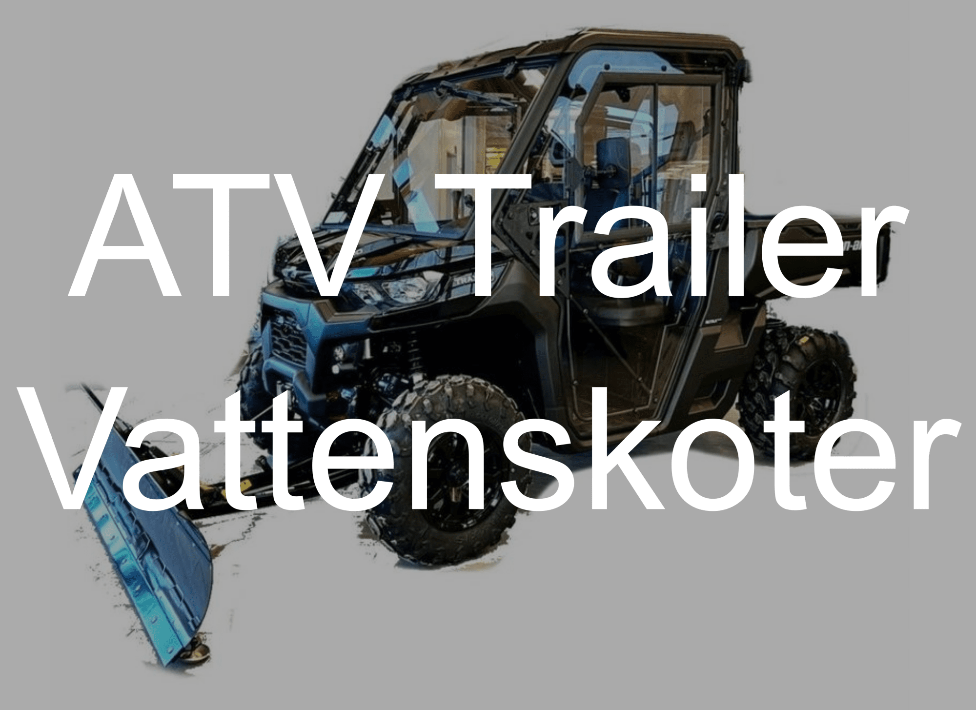 Marindelen.se > ATV, Trailer & Vattenskoter