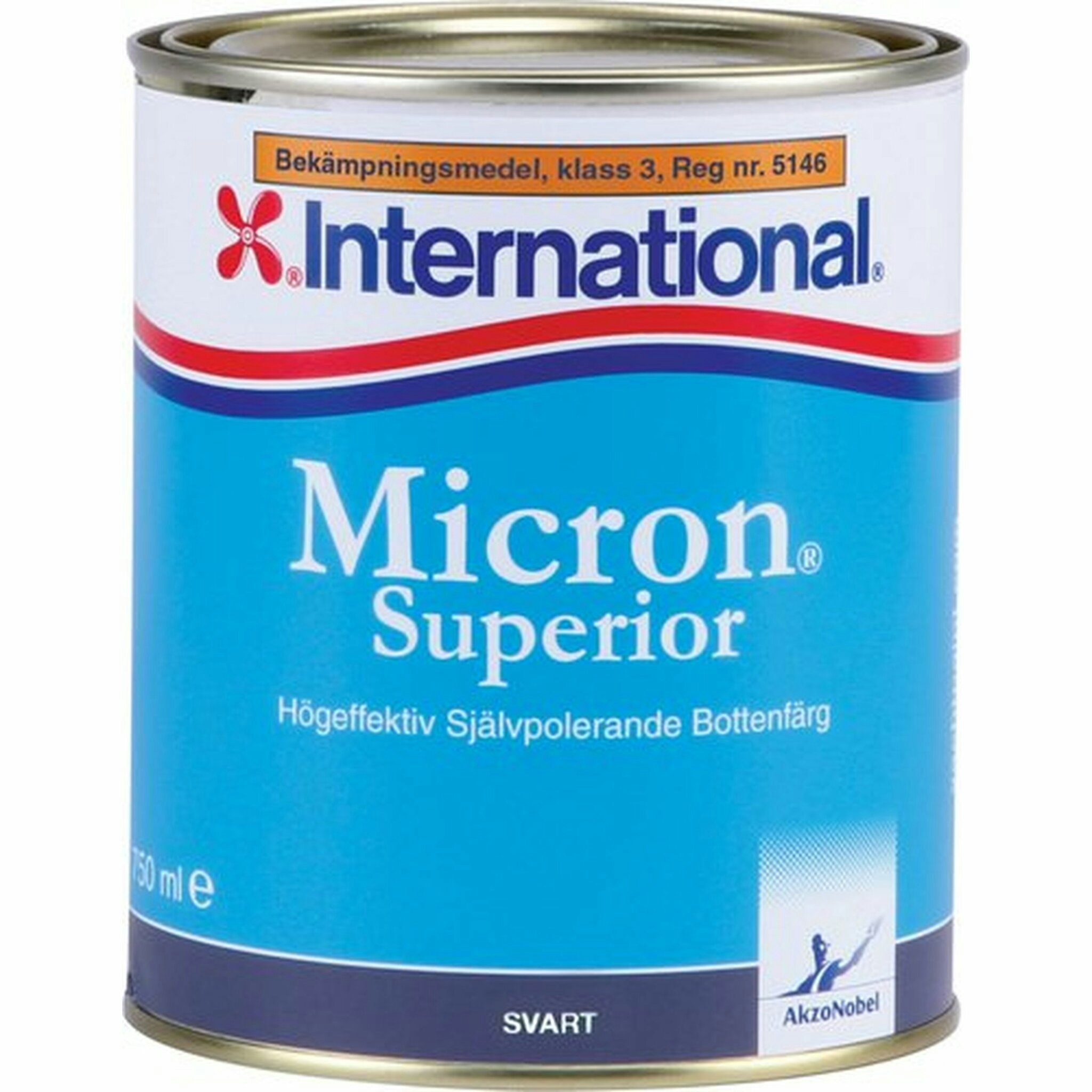 International Micron Superior mörkblå 750ml