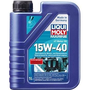 Liqui moly marine 4t motorolja 15w-40 1l