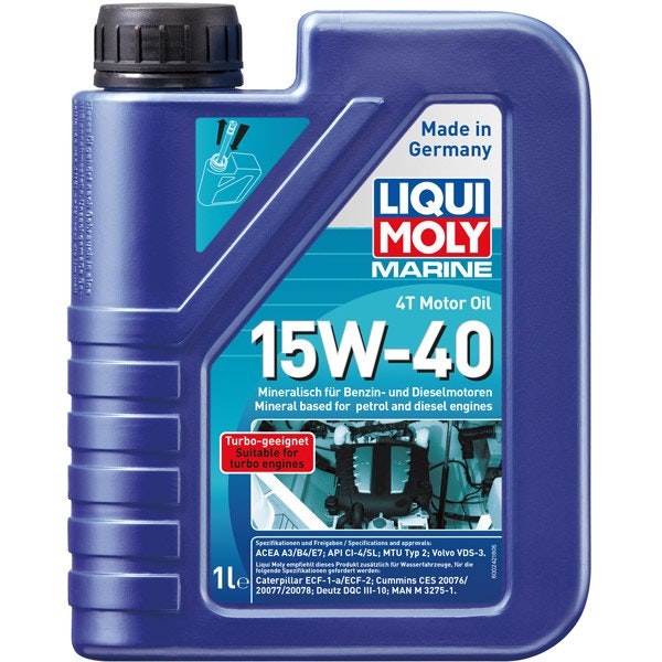 Liqui Moly marine 4T motorolja 15W-40 5l